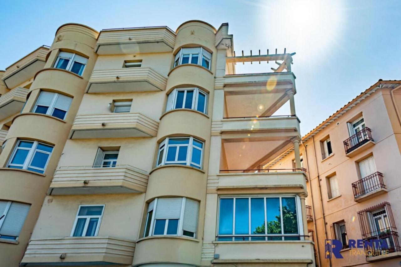 Sous Le Signe De L'Art Deco Vue Magnifique Lejlighed Perpignan Eksteriør billede